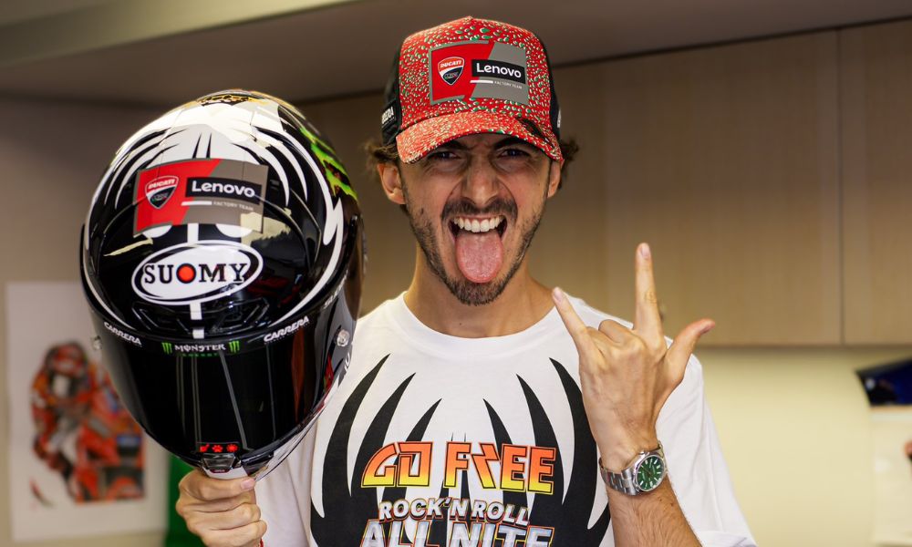 Pecco Bagnaia ganha corrida sprint da etapa da Itália da MotoGP