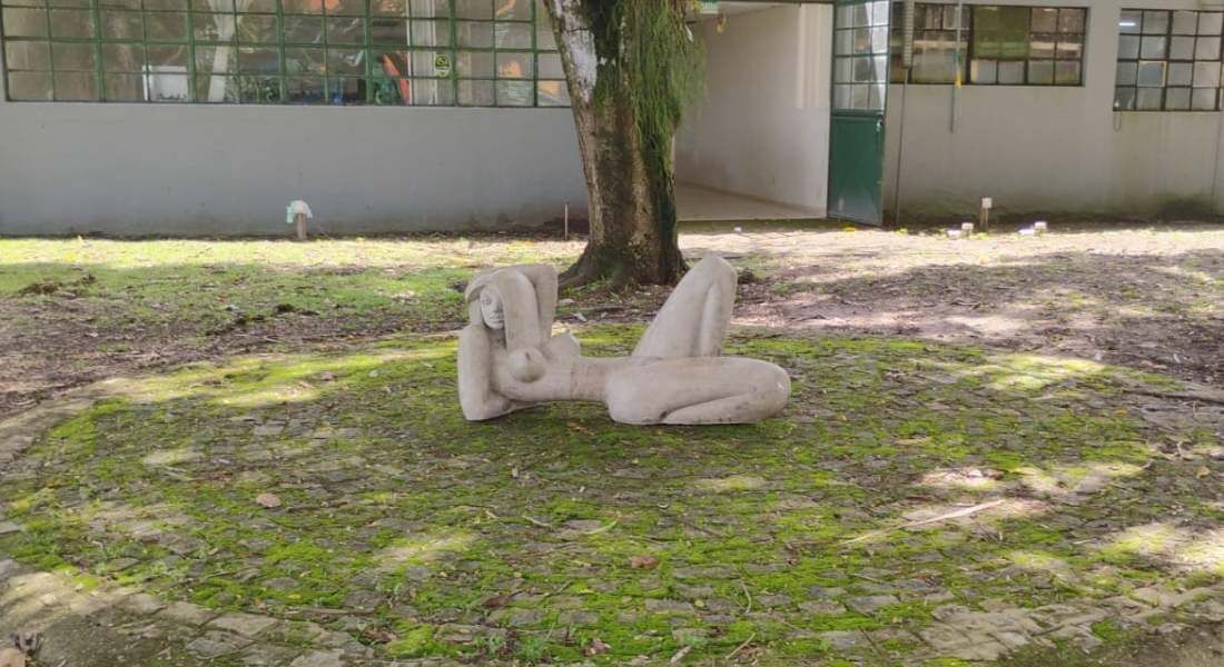 Obras de Abelardo da Hora podem ser vistas na área externa da Iron House