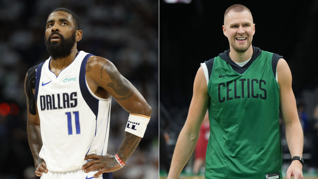 NBA Finals marca o reencontro de Kyrie Irving e Kristaps Porzingis contra suas ex-equipes 