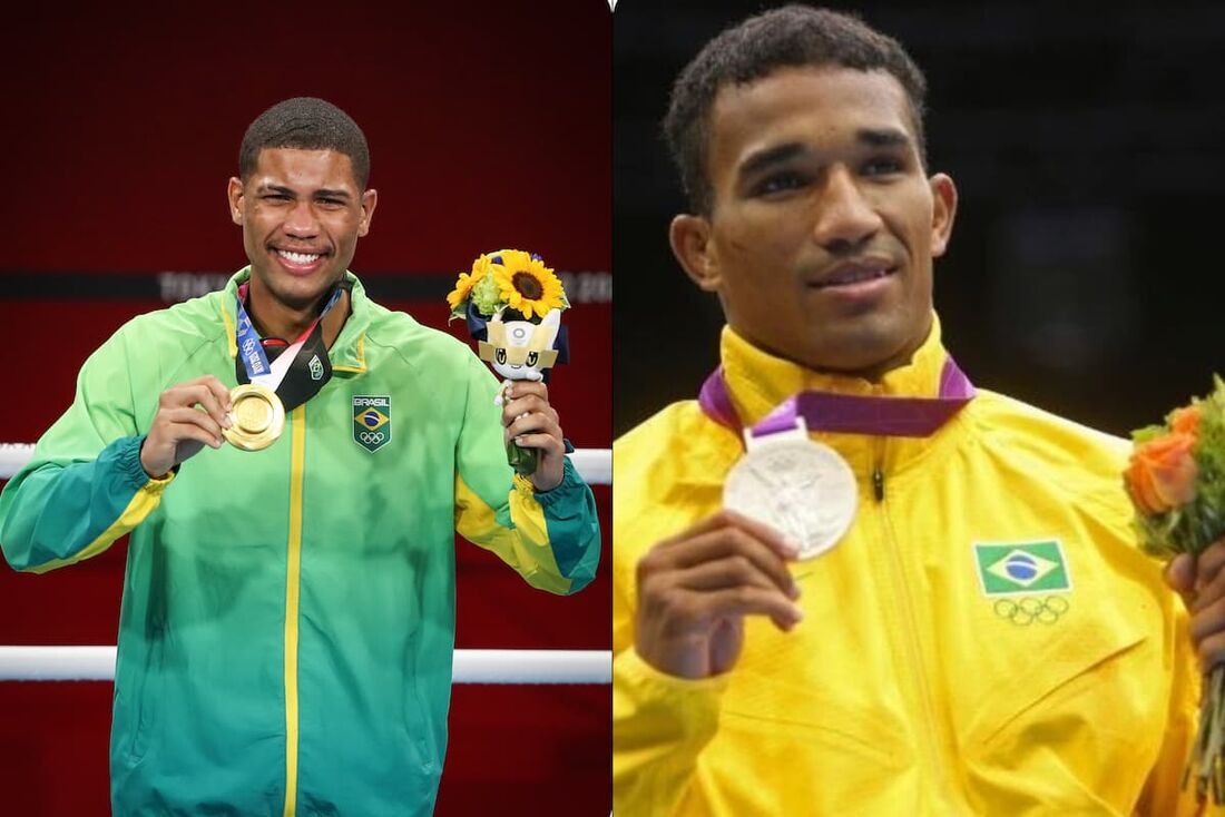 Hebert e Esquiva foram medalhistas no boxe olímpico 