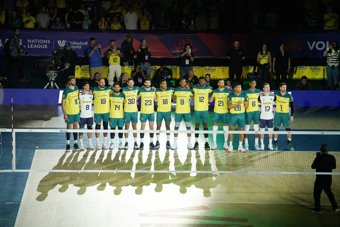 Seleção Brasileira Masculina de Vôlei inicia segunda etapa da Liga das Nações no Japão 