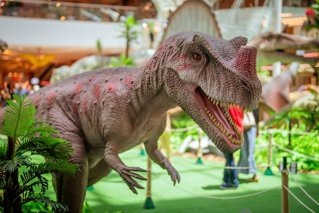 Exposição "Mundo dos Dinossauros"