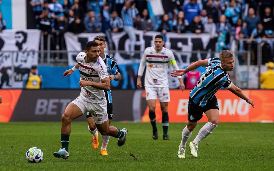 Grêmio e Fluminense se enfrentaram pelo Brasileirão