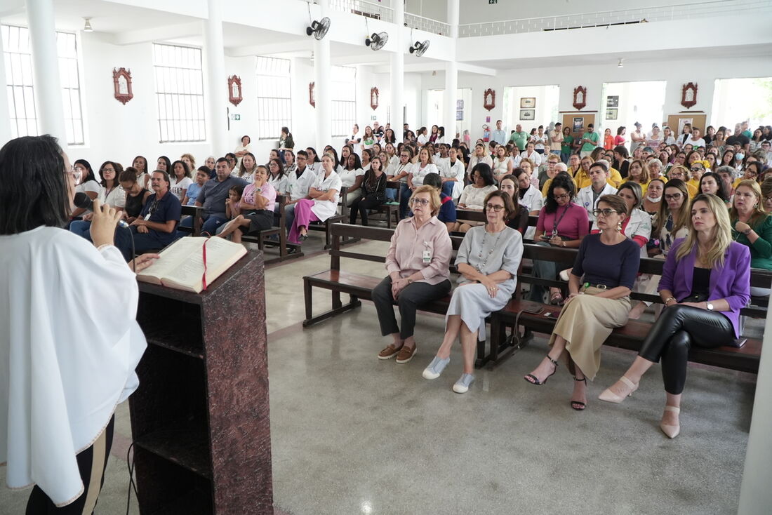 Missa de Aniversário foi realizada na Capela da instituição