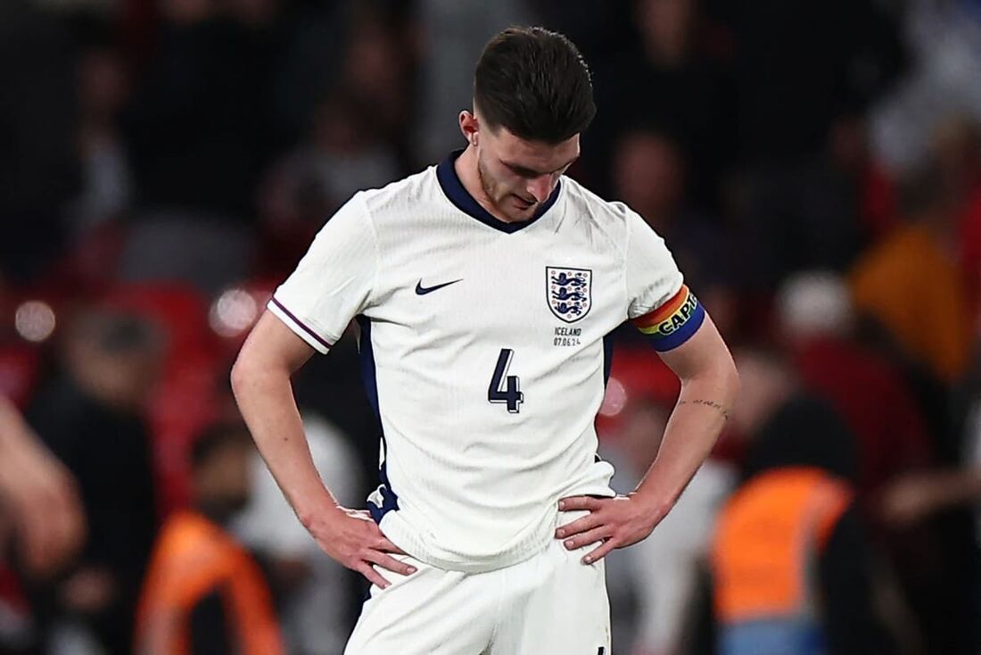 Inglaterra perdeu para a Islândia, em Wembley