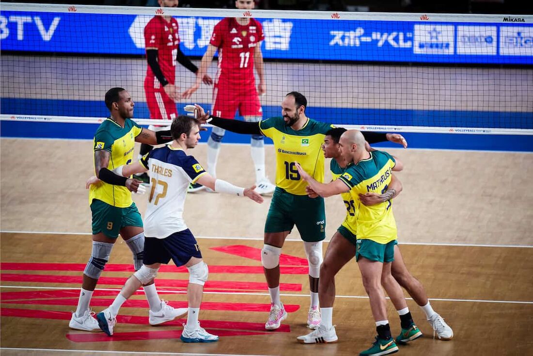 Polônia x Brasil decidem uma vaga na semifinal da Liga das Nações 