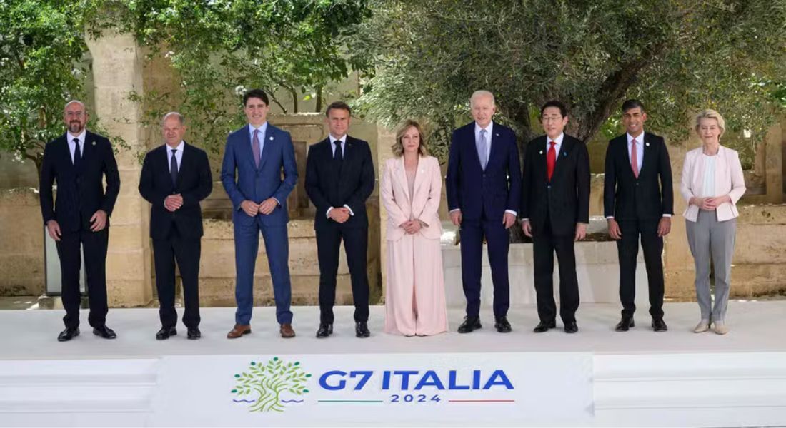 Líderes do G7 reunidos para cúpula na Itália