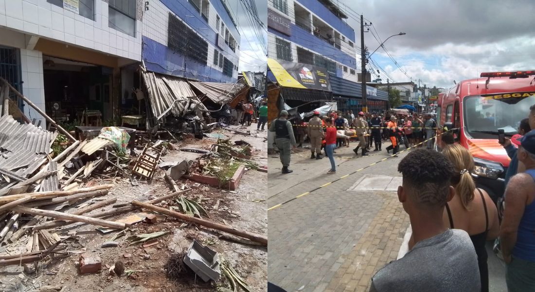 Acidente na BR-101, em Abreu e Lima, deixou um idoso ferido