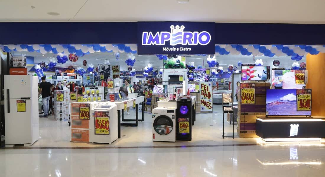 Nas lojas ou na internet, clientes encontram na Império as melhores marcas