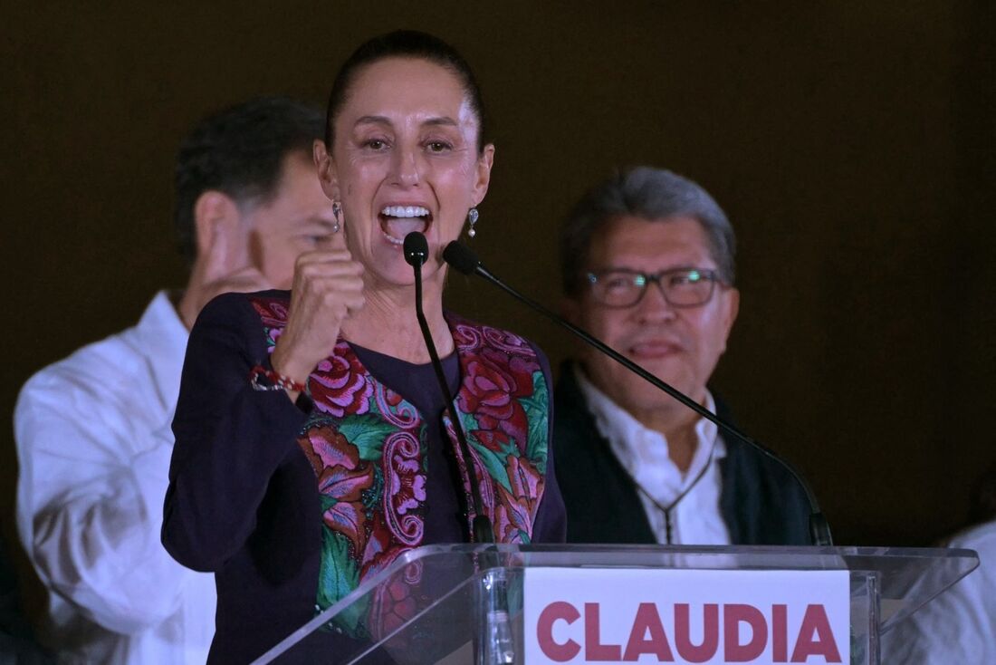 Claudia Sheinbaum é a primeira presidenta do México