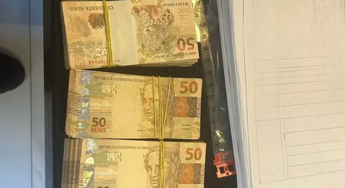 Pros: Polícia Federal encontra R$ 26 mil em espécie