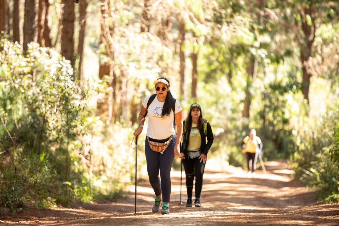 Jullie percorreu mais de 130 km para pagar promessa