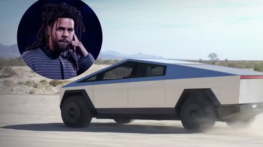 J. Cole estava de olho em um Cybertruck