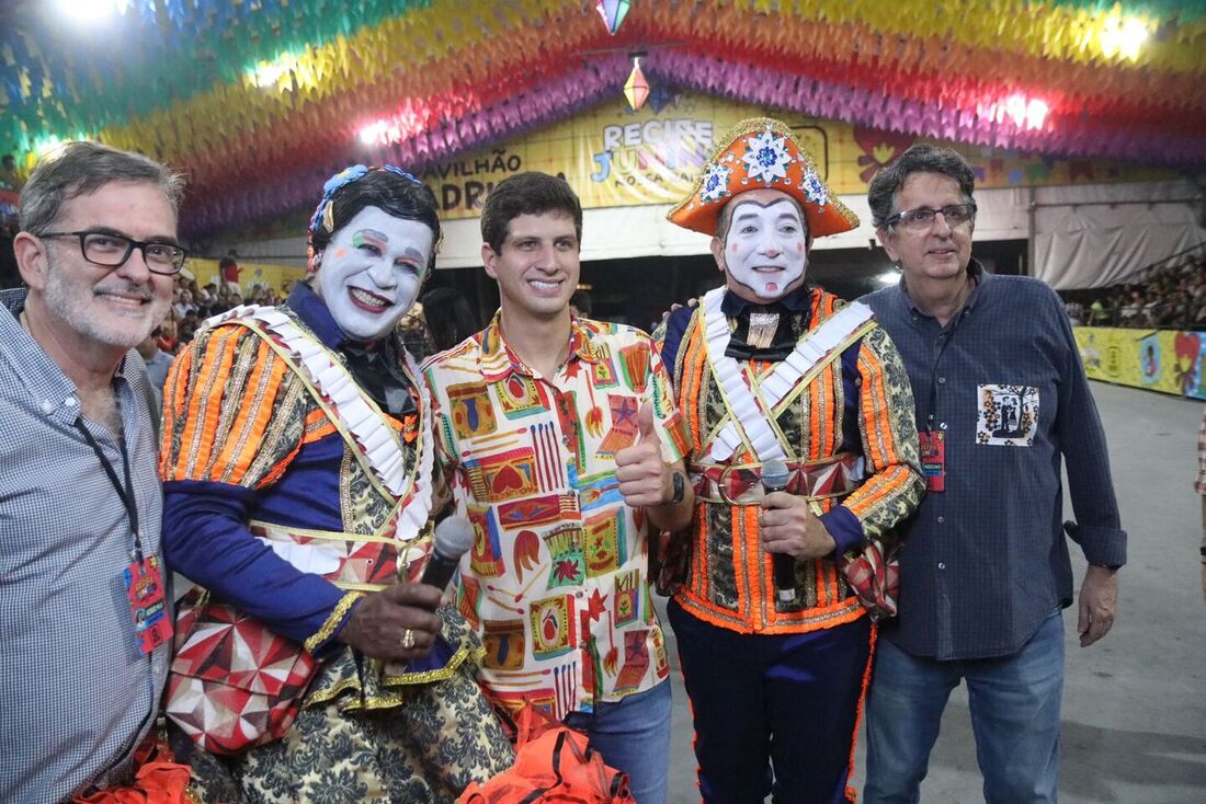 São João do Recife 2024: abertura do evento contou com a presença do prefeito João Campos