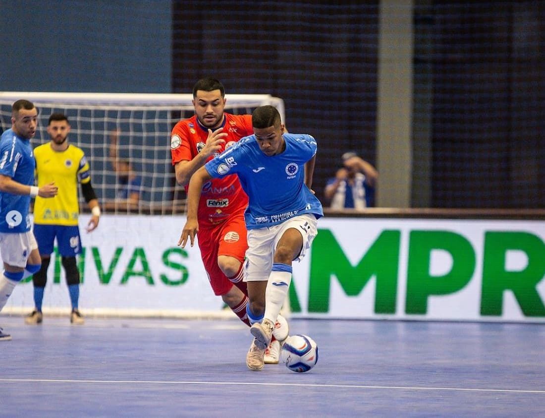 Jogando fora de casa, Náutico sofre goleada do Cruzeiro no Brasileirão de Futsal