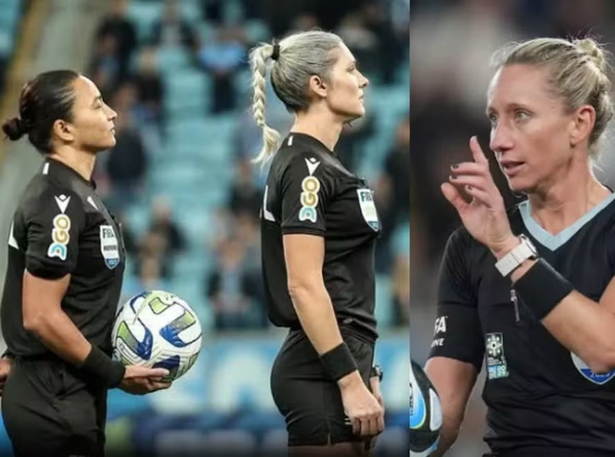 Edina Alves, Neuza Back e Tori Penso integram quadro de arbitragem da Copa América 