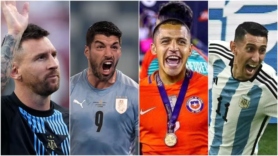 Messi, Suárez, Sánchez, Di María: estrelas sul-americanas podem disputar última Copa América 