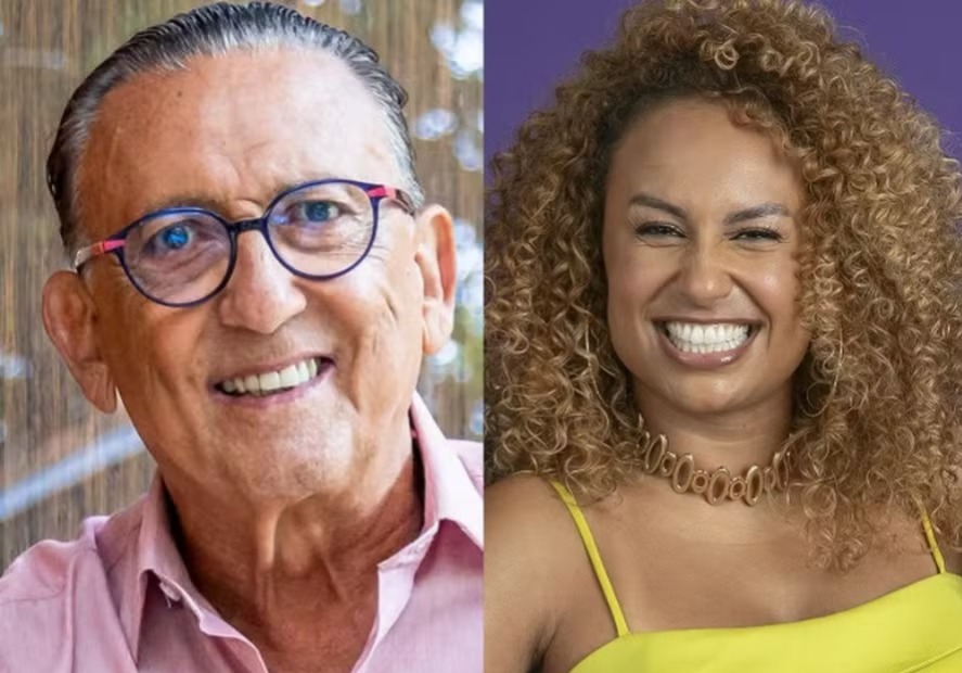 Galvão Bueno vai apresentar reality na Globo com Karine Alves