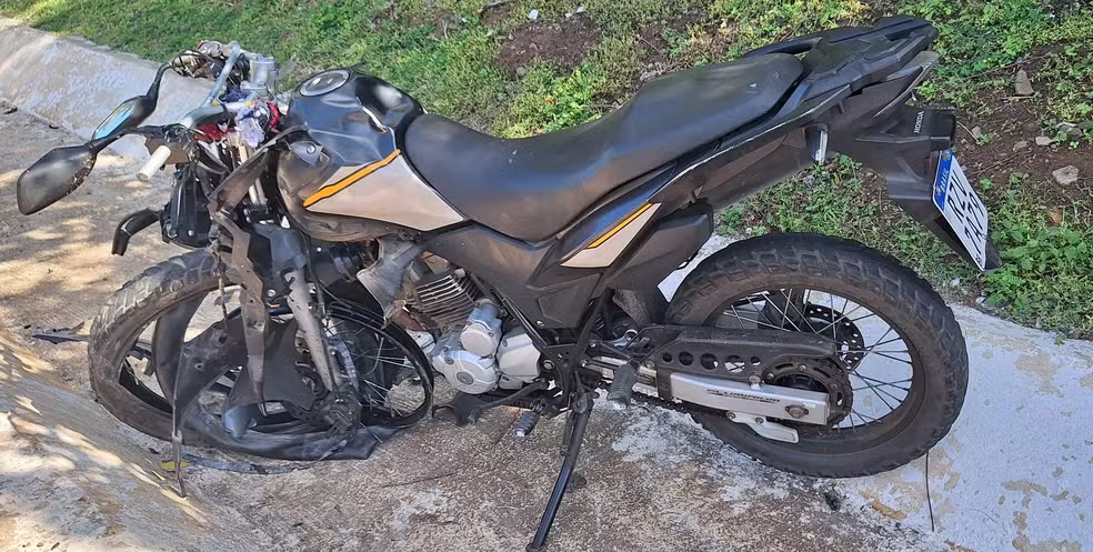 Motociclista foi socorrido para o Hospital São Lucas, mas não resistiu e morreu