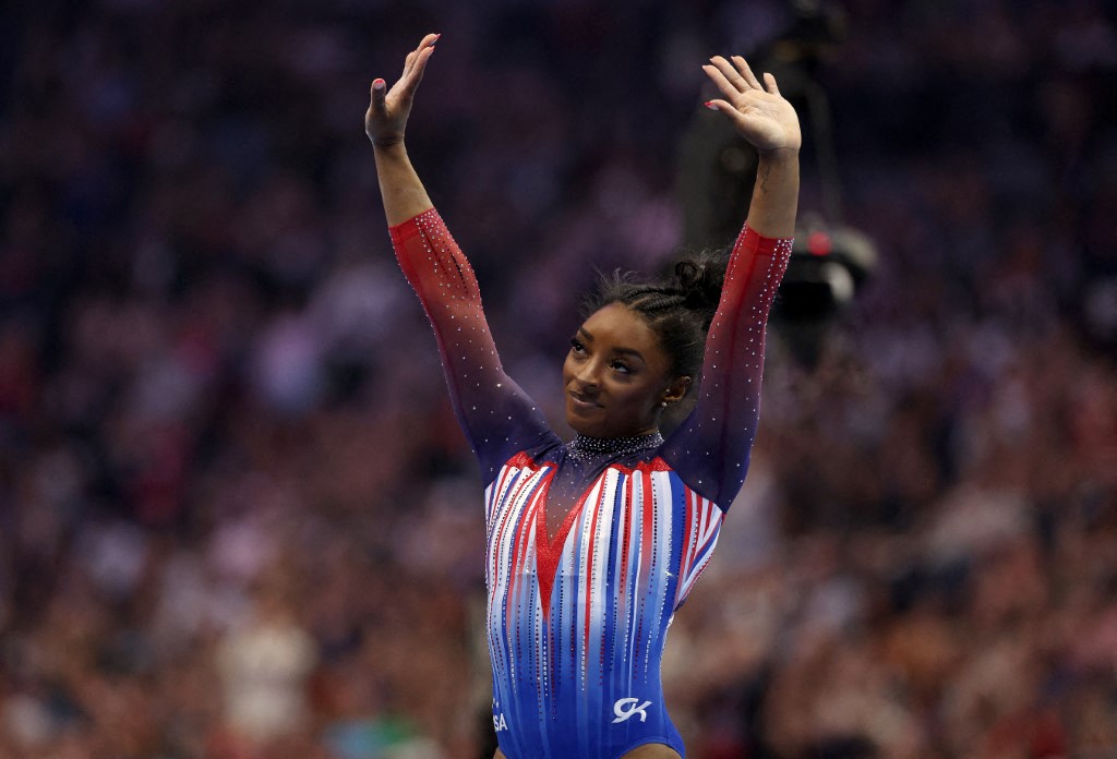 Simone Biles vence seletiva nos EUA e se classifica para Jogos de Paris-2024