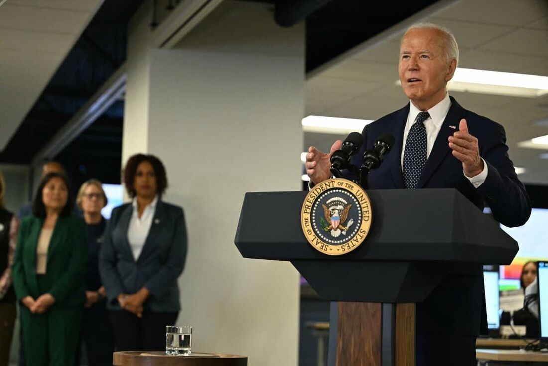 O presidente dos EUA, Joe Biden