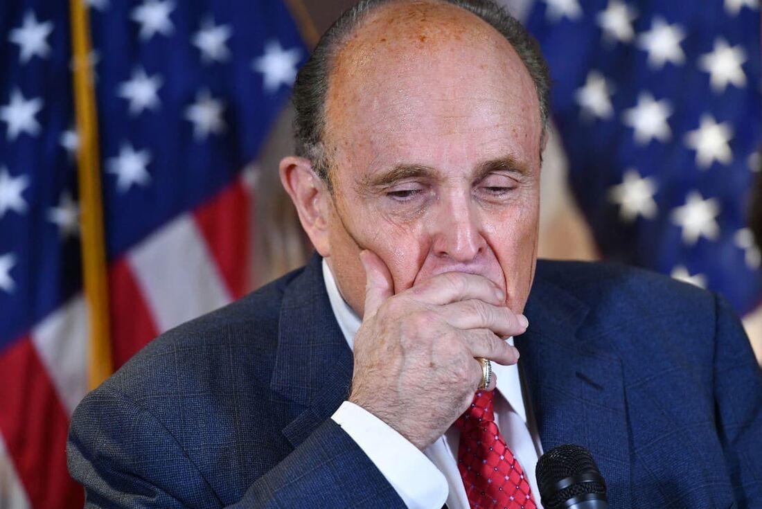 O ex-advogado pessoal de Donald Trump, Rudy Giuliani