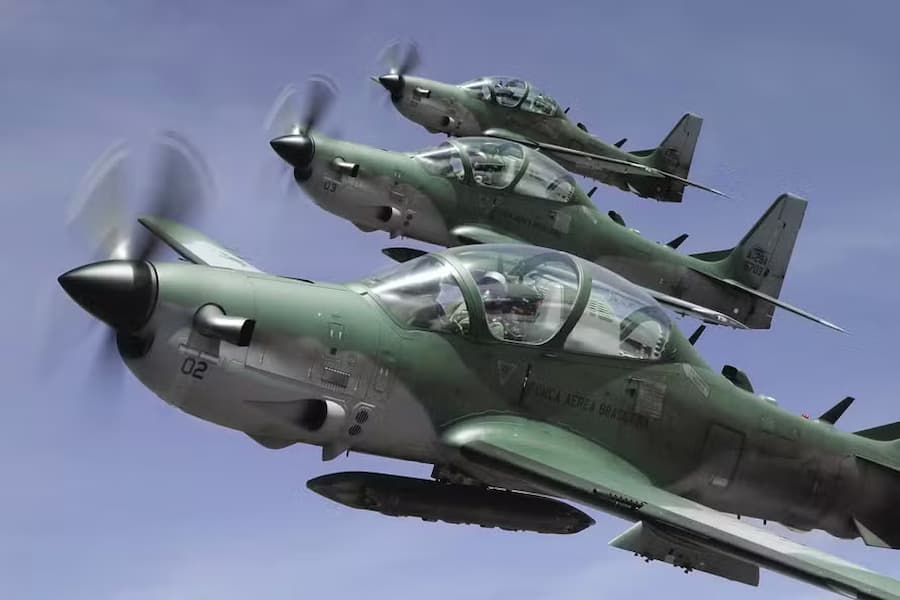 Super Tucano, avião da Embraer 