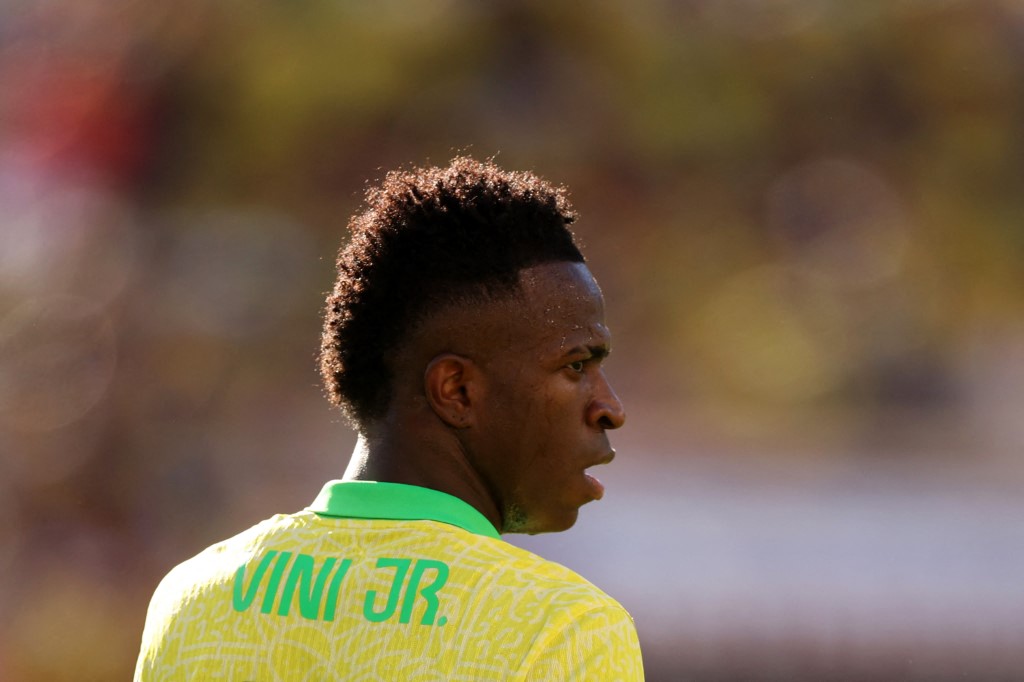 Vinícius Júnior, atacante da seleção brasileira