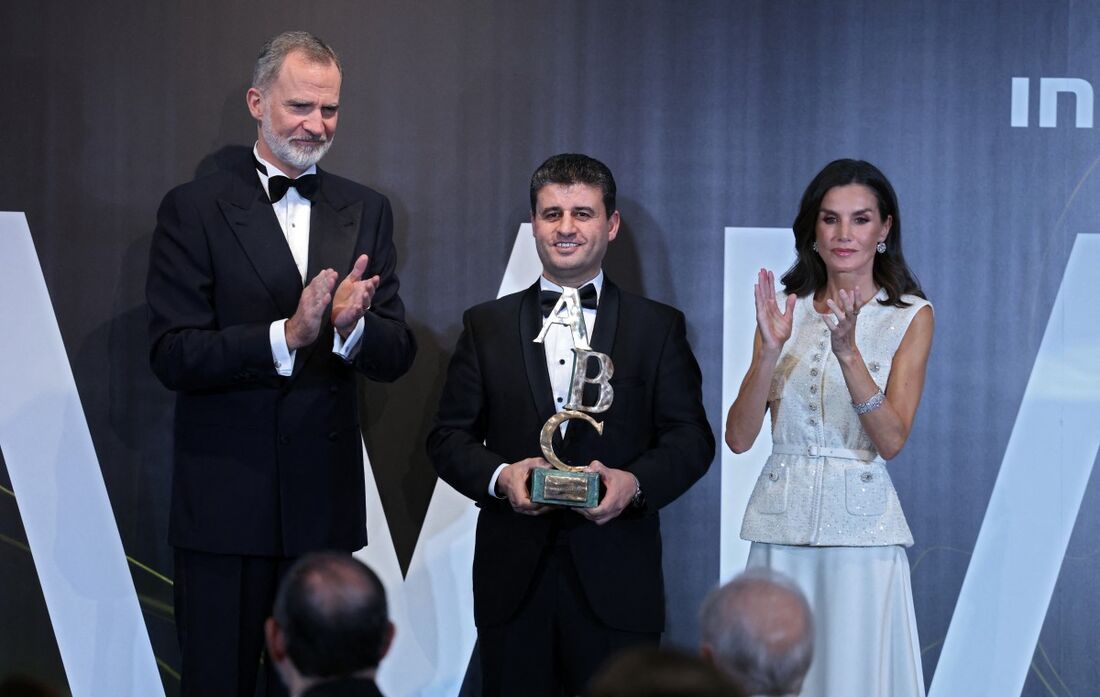 Said Khatib foi premiado pelo jornal ABC, o organizador do prêmio de jornalismo.