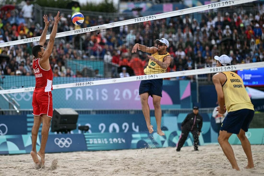 André e George vencem dupla de Marrocos 