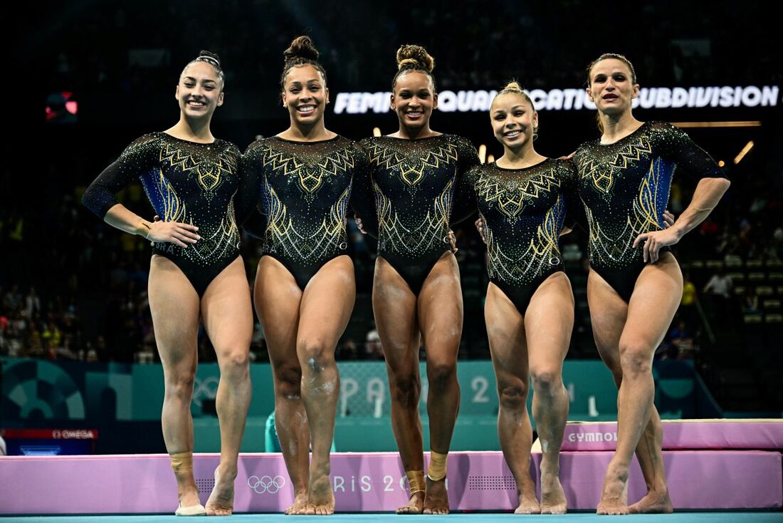 Ginástica brasileira brilha em Paris