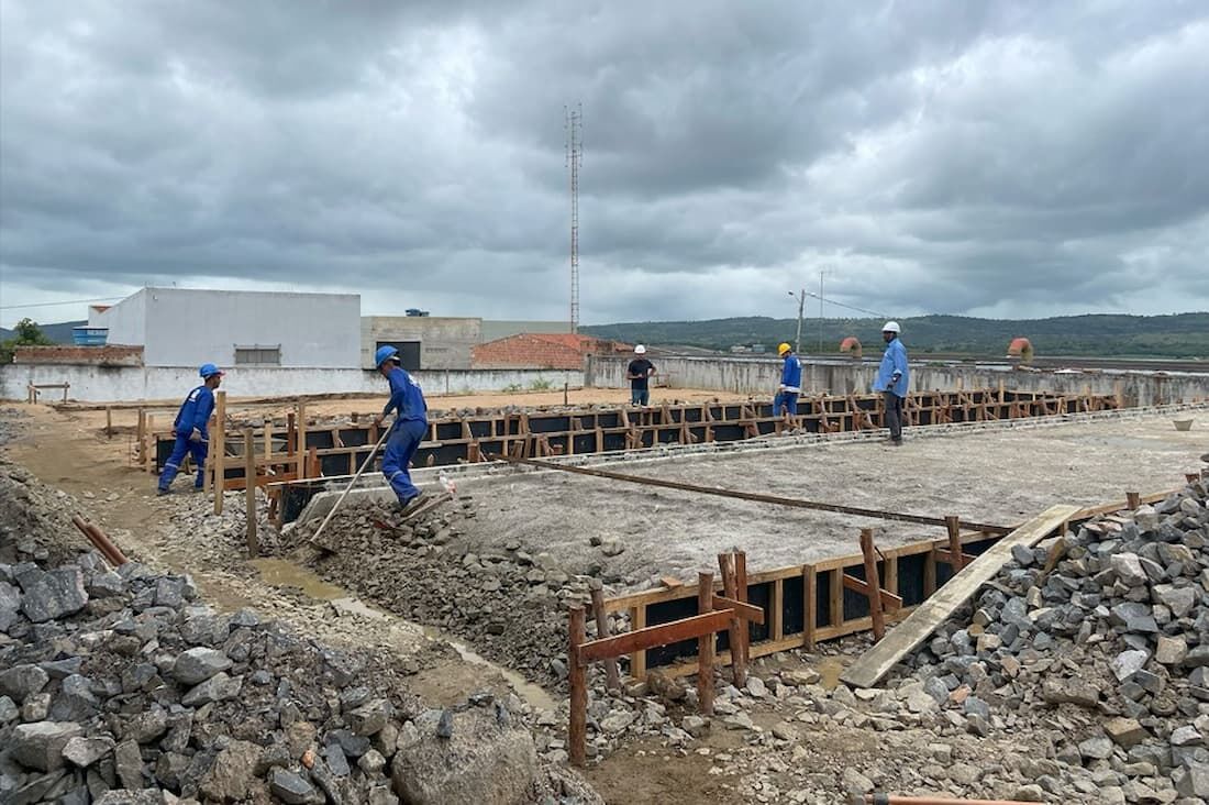 Compesa inicia obra para nova estação de tratamento de água em Caruaru