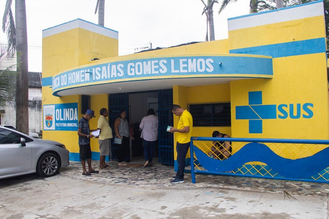 Clínica do Homem Isaías Gomes Lemos, em Bonsucesso, Olinda