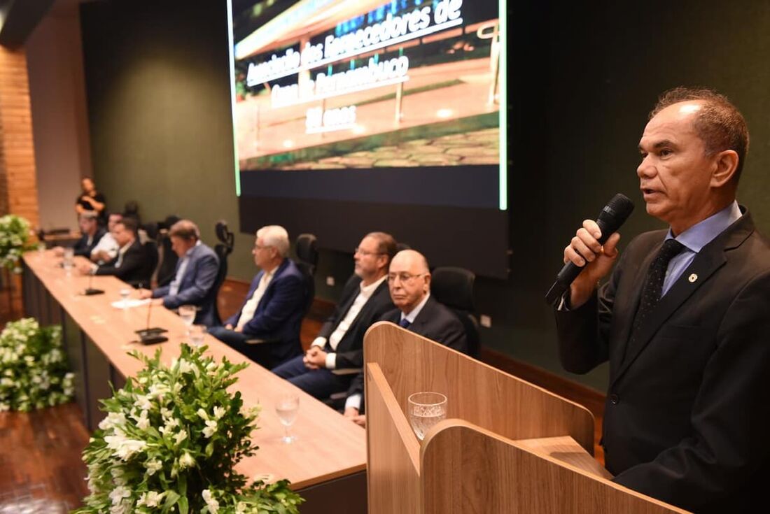 O presidente da entidade, Alexandre Andrade Lima, fez a abertura do evento