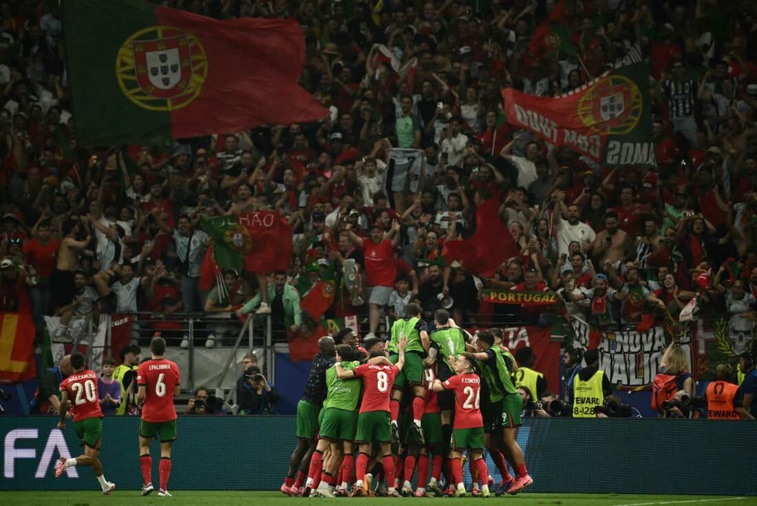 Portugal vai enfrentar a França nas quartas de final da Eurocopa 