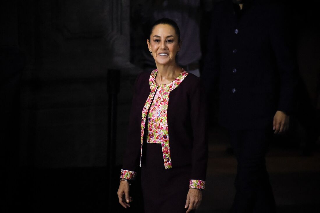 A presidente eleita do México, Claudia Sheinbaum