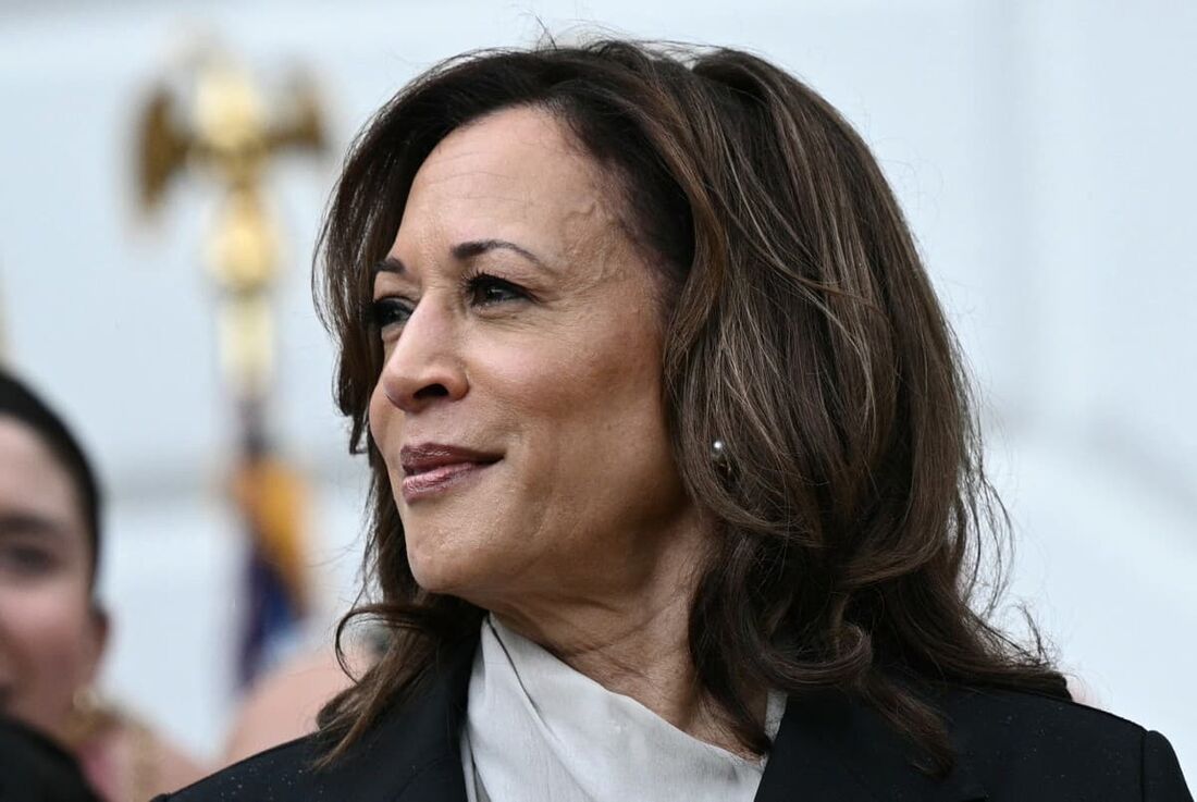 A vice-presidente dos EUA, Kamala Harris