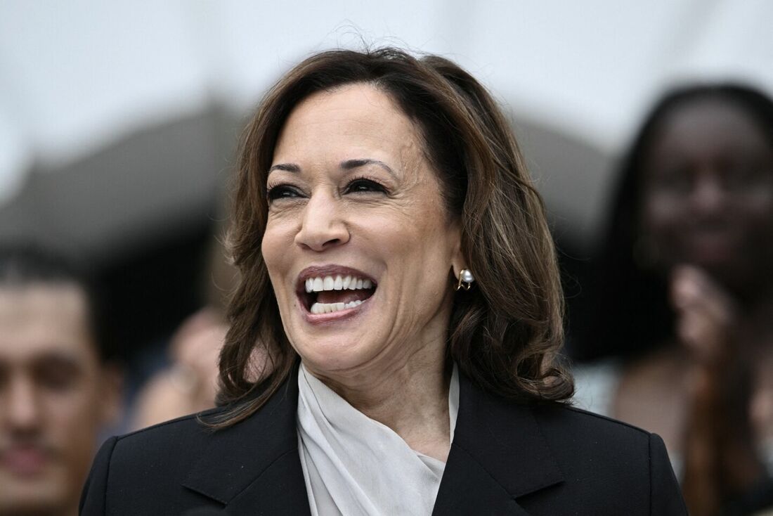 A vice-presidente dos EUA, Kamala Harris