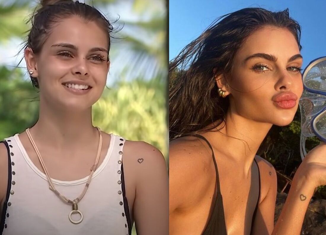 O antes e depois de Amanda Kimberlly