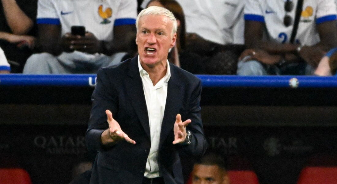 Técnico Didier Deschamps admite França abaixo do esperado e diz que time não impôs seu estilo de jogo