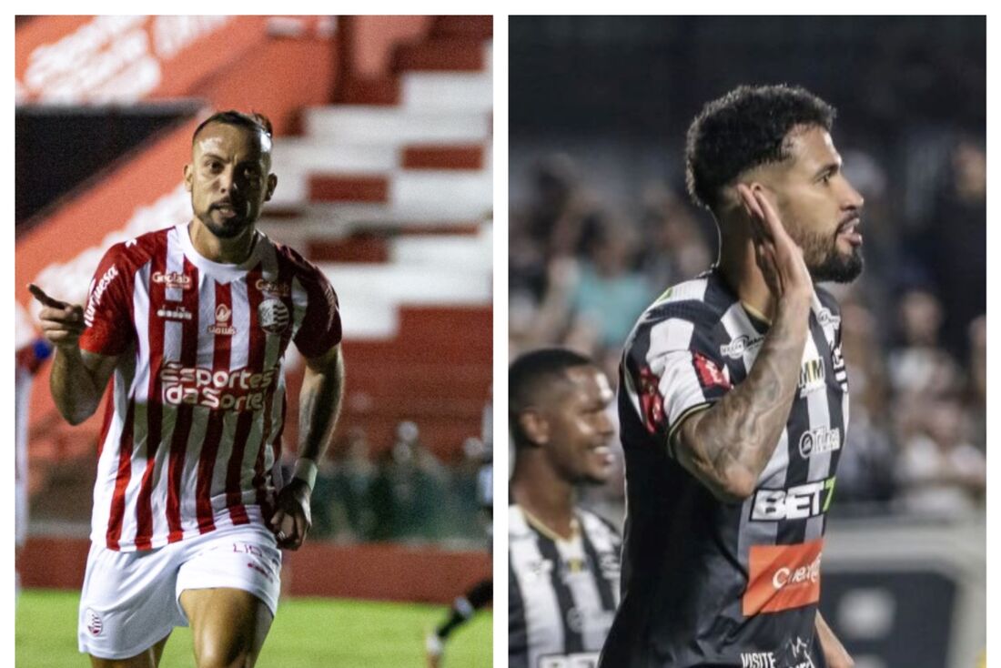 Paulo Sérgio (Náutico) e Jonathas Jesus (Athletic)