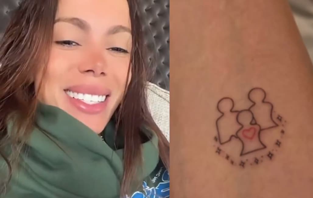 Anitta responde a críticas por tatuagem sobre constelação familiar