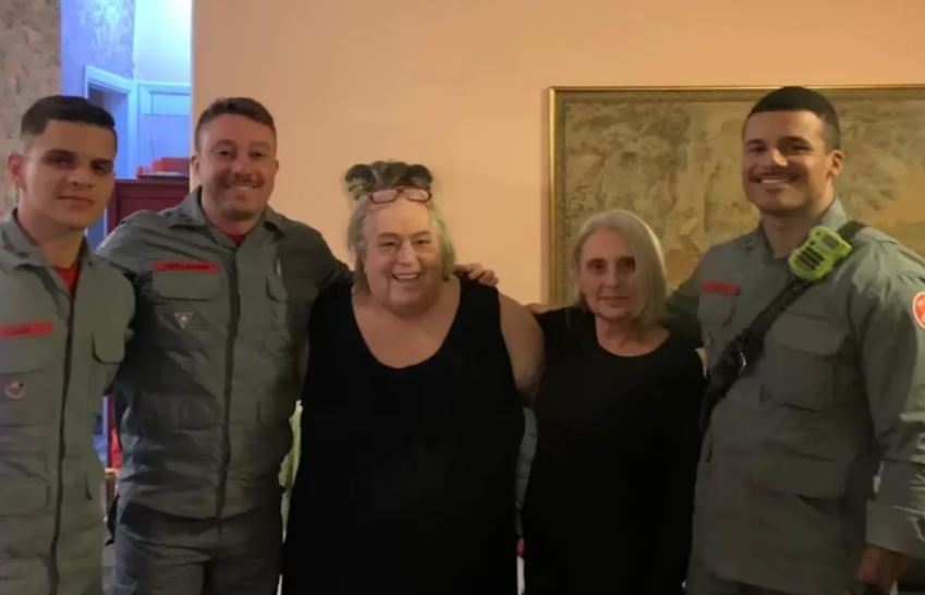 Susto: Mamma Bruschetta foi resgatada por bombeiros após tombo em casa