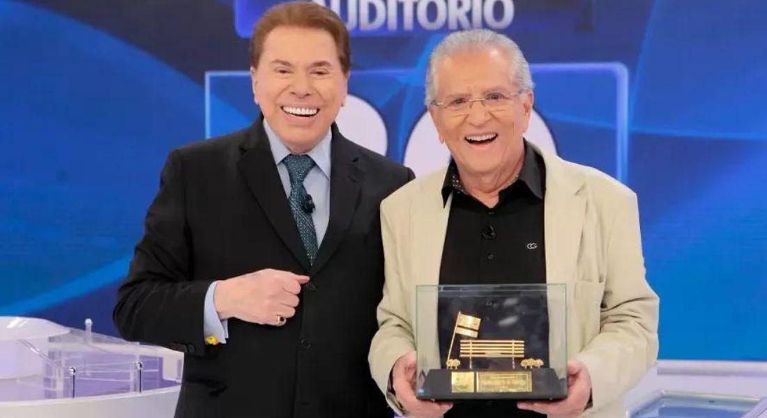 Carlos Alberto de Nóbrega e Silvio Santos