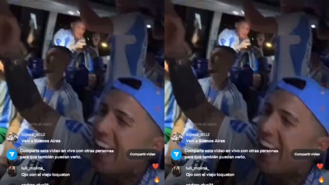 Jogadores argentinos cantam música racista durante comemoração do título da Copa América