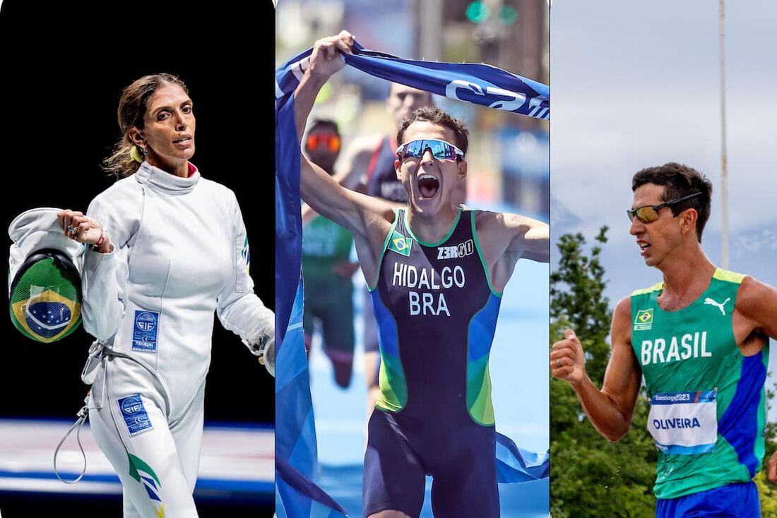 Nathalie Moelhausen, Miguel Hidalgo e Caio Bonfim 