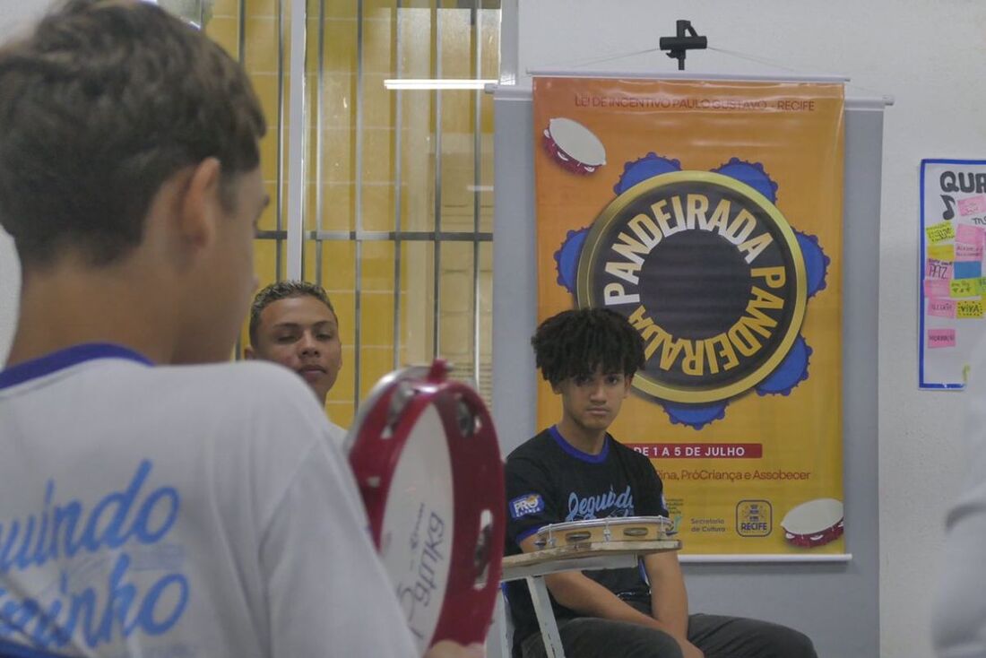 Com incentivo da Lei Paulo Gustavo no Recife, as oficinas já foram levadas para jovens das comunidades do Bode e dos Coelhos