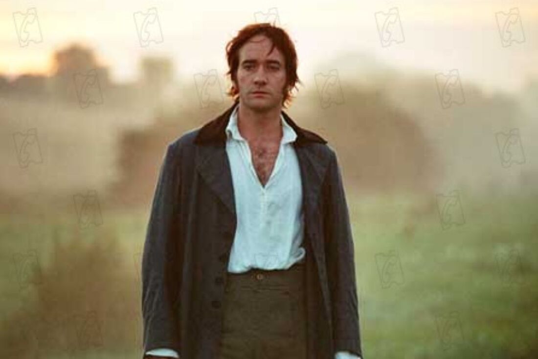 Matthew Macfadyen como Sr. Darcy em ''Orgulho e Preconceito''