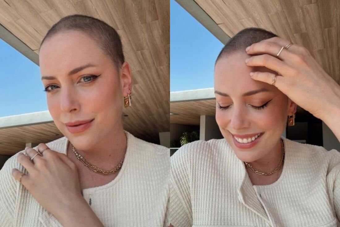Fabiana Justus mostra para os seus seguidores o seu processo de crescimento do cabelo