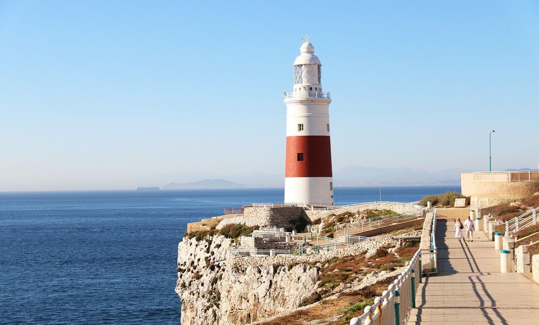 Farol de Gibraltar: enclave é pequeno território na Península Ibérica